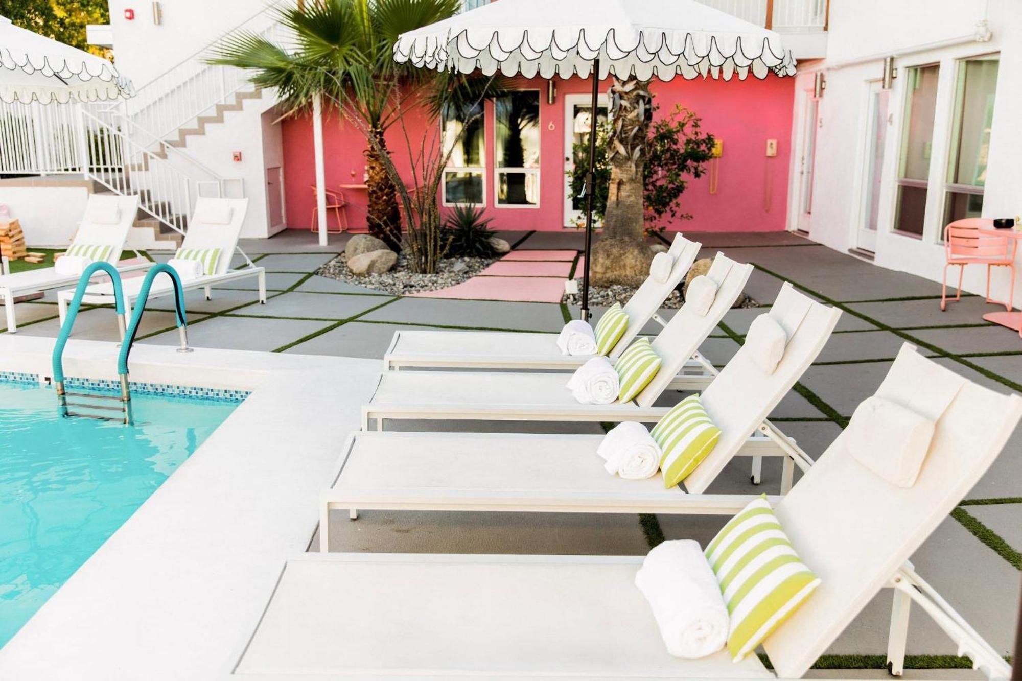 The Wesley Hotel By Avantstay Retro Spacious W Bbq Pool Spa Palm Springs Luaran gambar